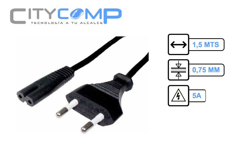 Cable poder tipo 8