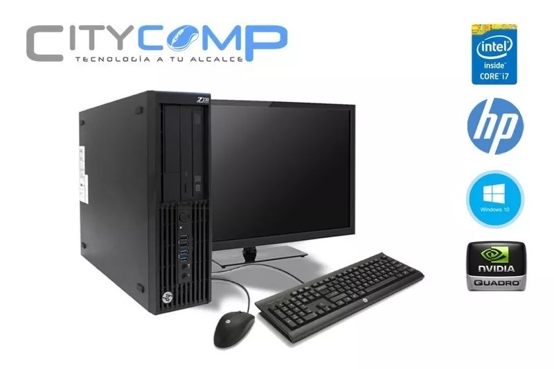 Espectacular Computador Workstations Hp Z240 Core I7, Ssd