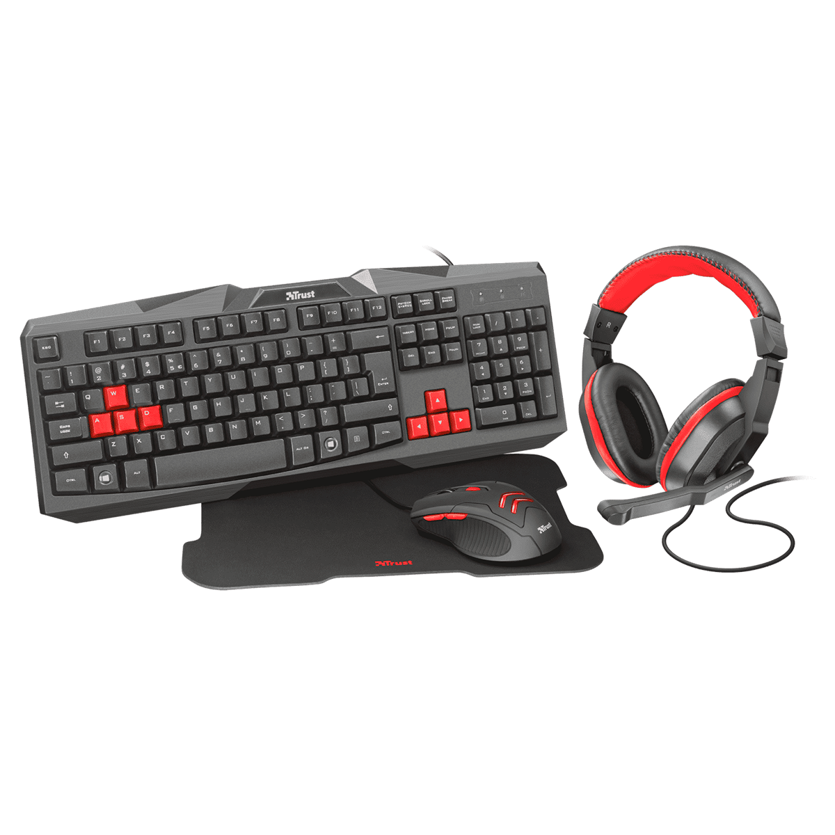 Kit Gamer Completo Trust Ziva